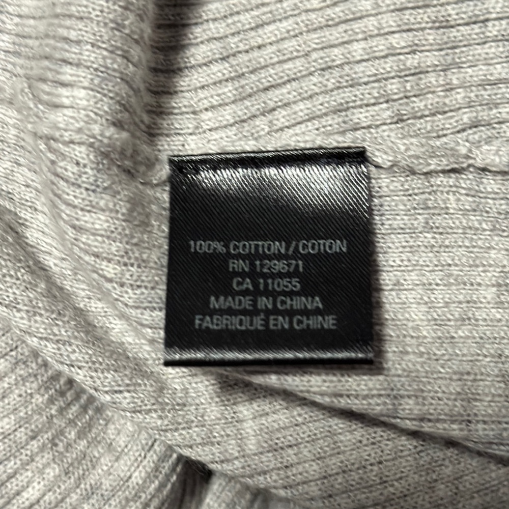 360 Sweater Light Gray Long Cardigan - Picture 5 of 5